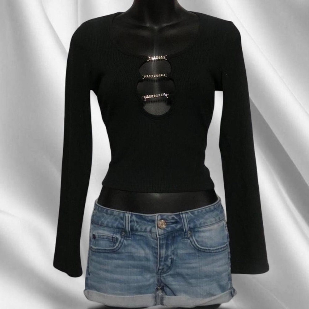 Forever 21 Rhinestone Top - Picture 2 of 5